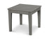 POLYWOOD Newport 18" End Table in Slate Grey