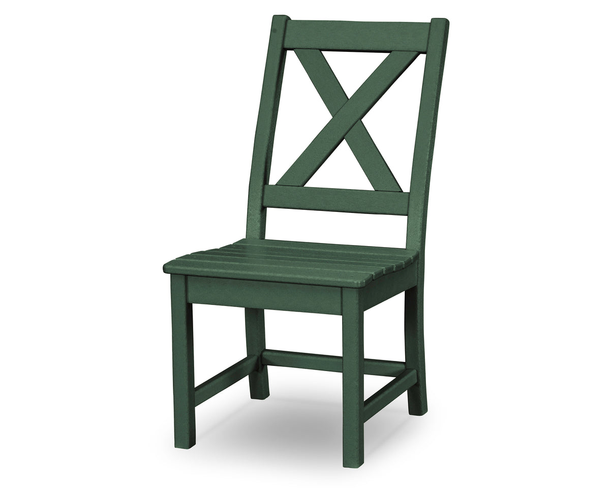 POLYWOOD Braxton Dining Side Chair in Green