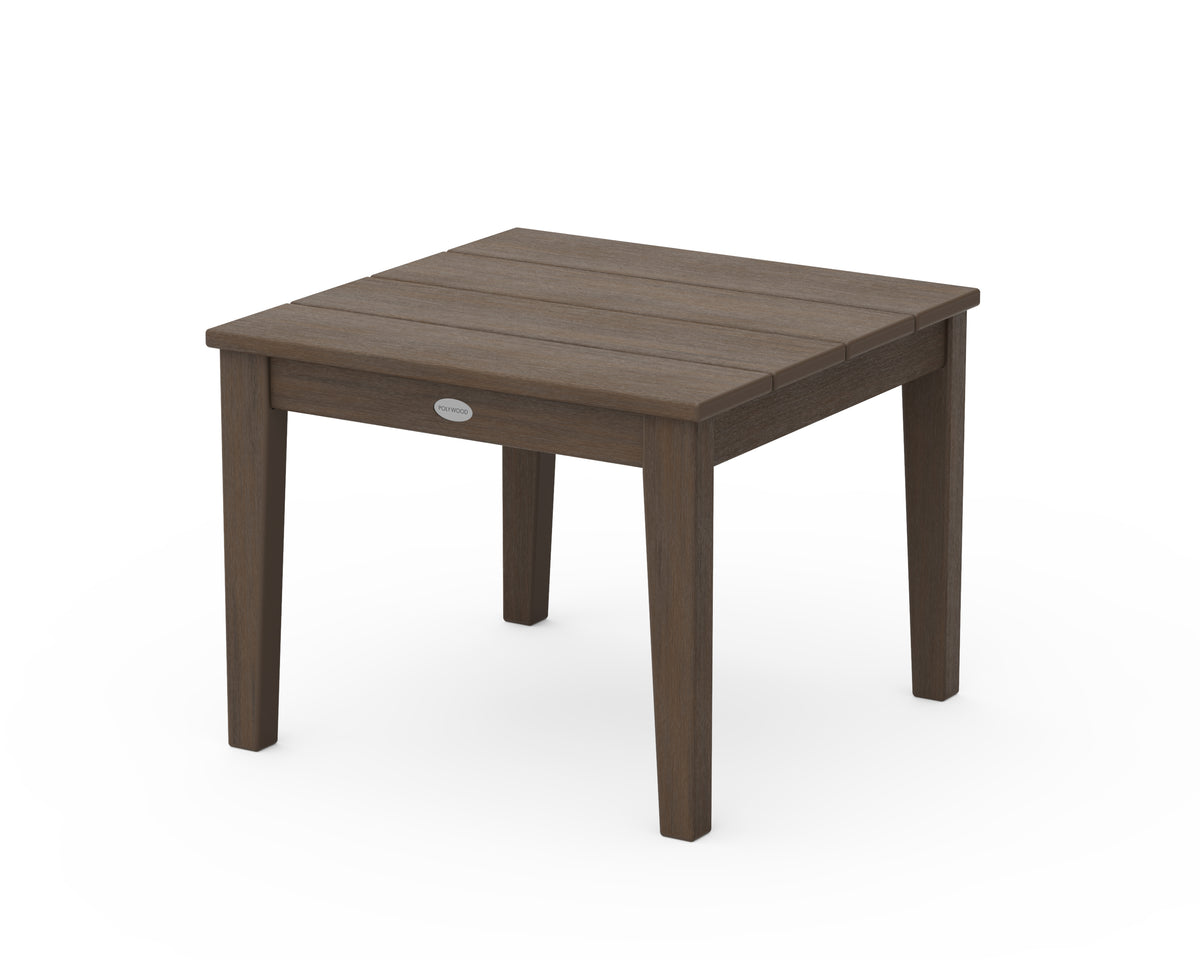 POLYWOOD Newport 22" End Table in Kona