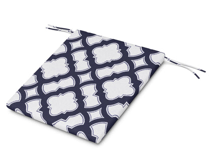 POLYWOOD AL100 Seat Pad in Trellis Navy