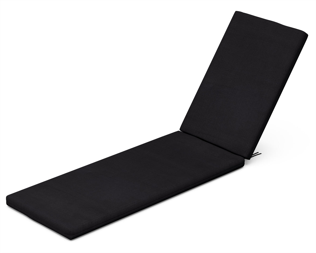 POLYWOOD Chaise Cushion in Midnight Linen