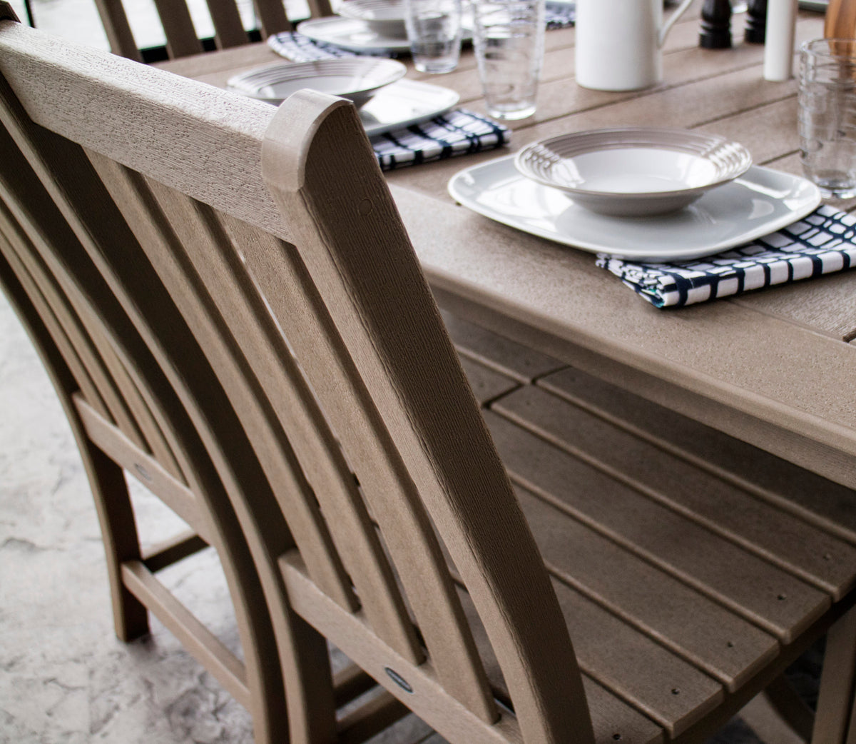 POLYWOOD Vineyard Dining Side Chair lifestyle
