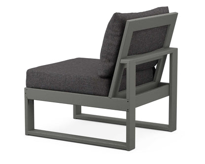 POLYWOOD Modular Armless Chair angle view