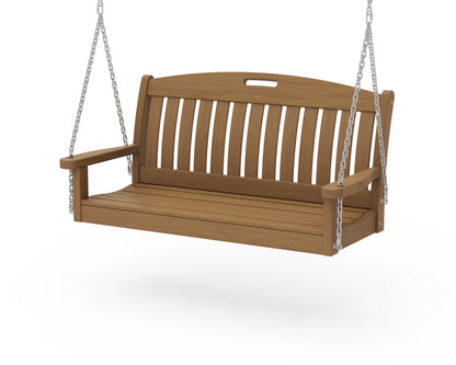 POLYWOOD Nautical 48" Swing in Natural