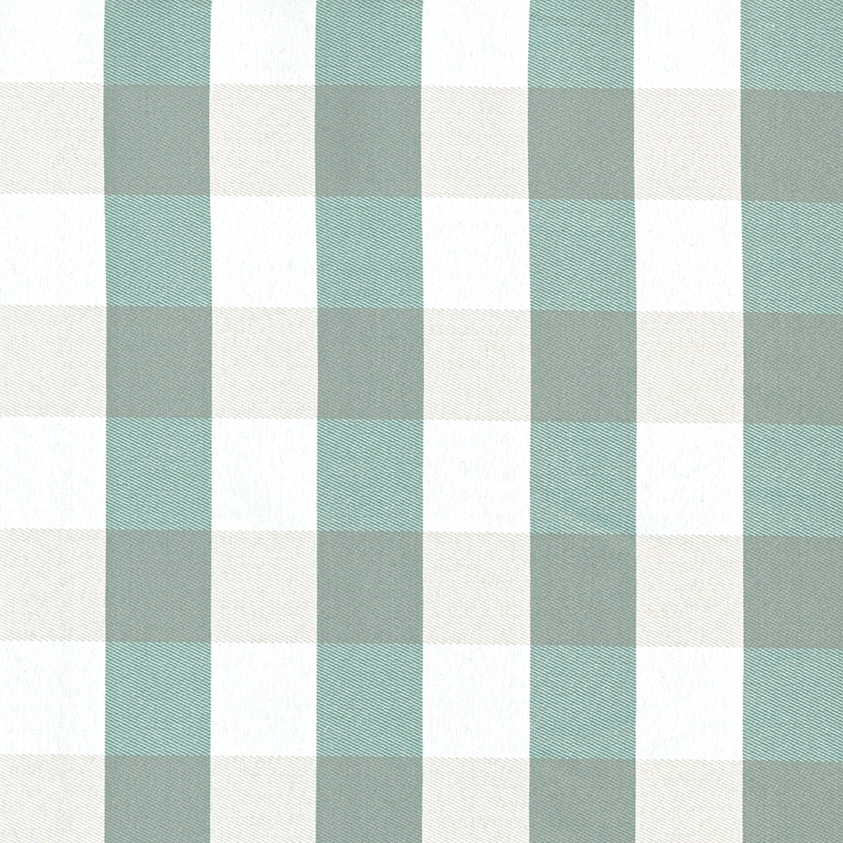 POLYWOOD Estate Dining Seat Pad in Buffalo Plaid Glacier Spa