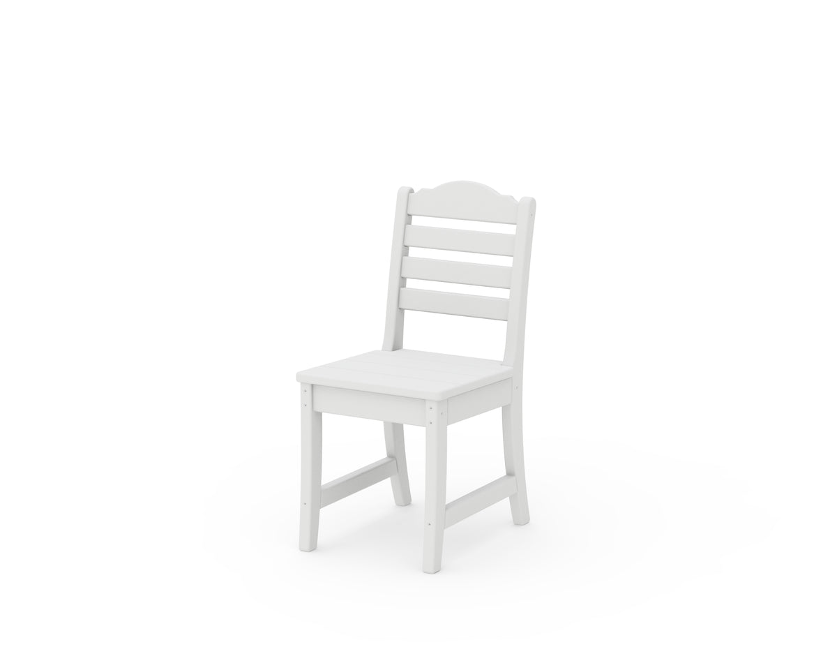 POLYWOOD Savannah Kids Dining Chair in White