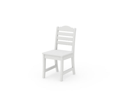 POLYWOOD Savannah Kids Dining Chair in White