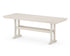 POLYWOOD Farmhouse Trestle 38" x 96" Counter Table in Sand