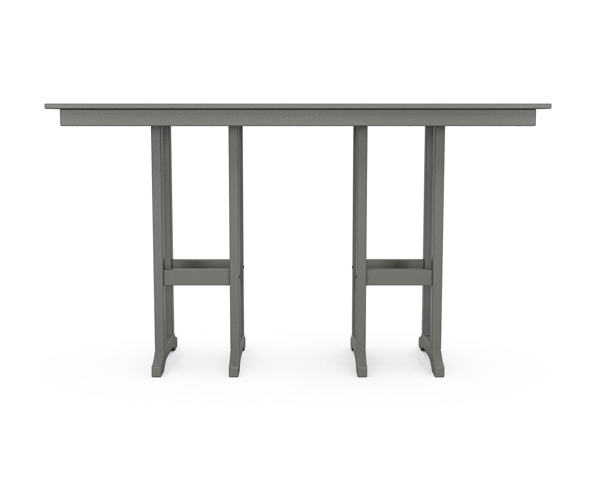 POLYWOOD Farmhouse 37" x 72" Bar Table angle view