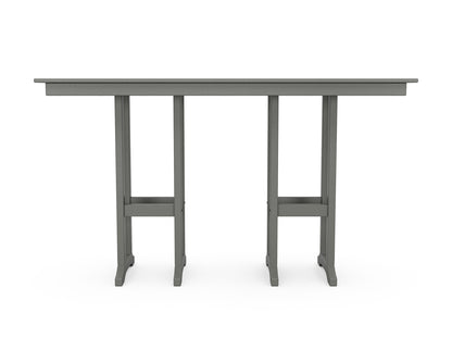 POLYWOOD Farmhouse 37" x 72" Bar Table angle view