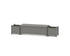 POLYWOOD 48" Vineyard Straight Planter Storage Bench Set in Slate Grey
